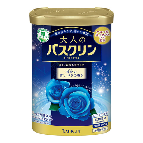 Adult Bathclin Bath Salt Mysterious blue rose scent 600g (about 30 times)
