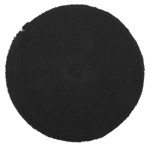 10m Anti Slip Thick Roll Towel Grip Tape for Tennis Squash Badminton Racquet Racket Over Grips Replacement - Black, S