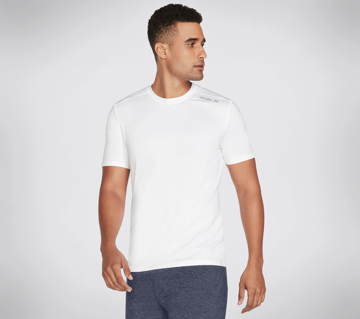 Skechers Men's Skech-Air Tee, White, L