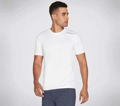Skechers Men's Skech-Air Tee, White, L