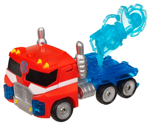 Transformers Rescue Bots Energize Optimus Prime Action Figure, 7-Inch Scale, Ages 3-7 (Amazon Exclusive)