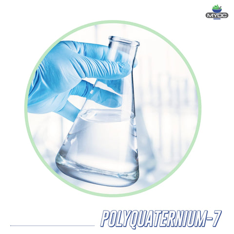 Myoc Polyquaternium-7-4.2oz/119ml, Polyquaternium-7 for Hair, Polyquaternium-7 Cosmetic Ingredient, Polyquaternium-7 Bulk Non-GMO, Paraben free