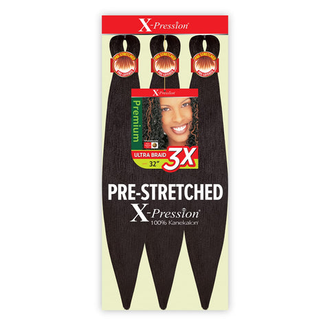 Sun Taiyang Outre Synthetic Pre Stretched ULTRA BRAID - XPRESSION 3X 32 (Color:4) 1-PACK