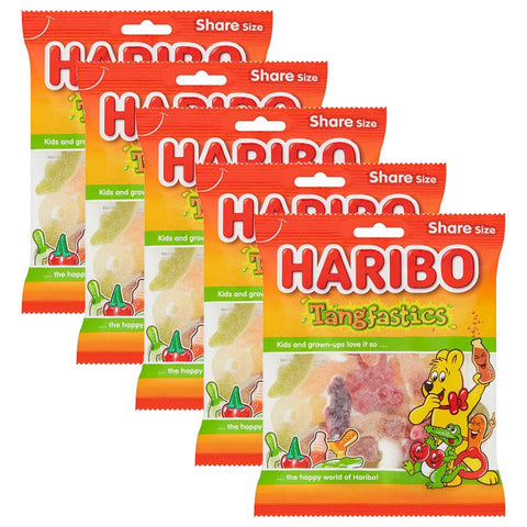 5 x 160g Tangfastic Kids Sweets Sour Gummies Share Seasonal Gift Present