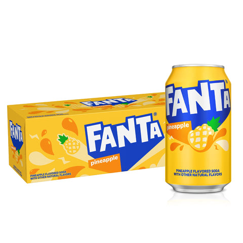 Fanta Strawberry Flavoured Soda 355 ml
