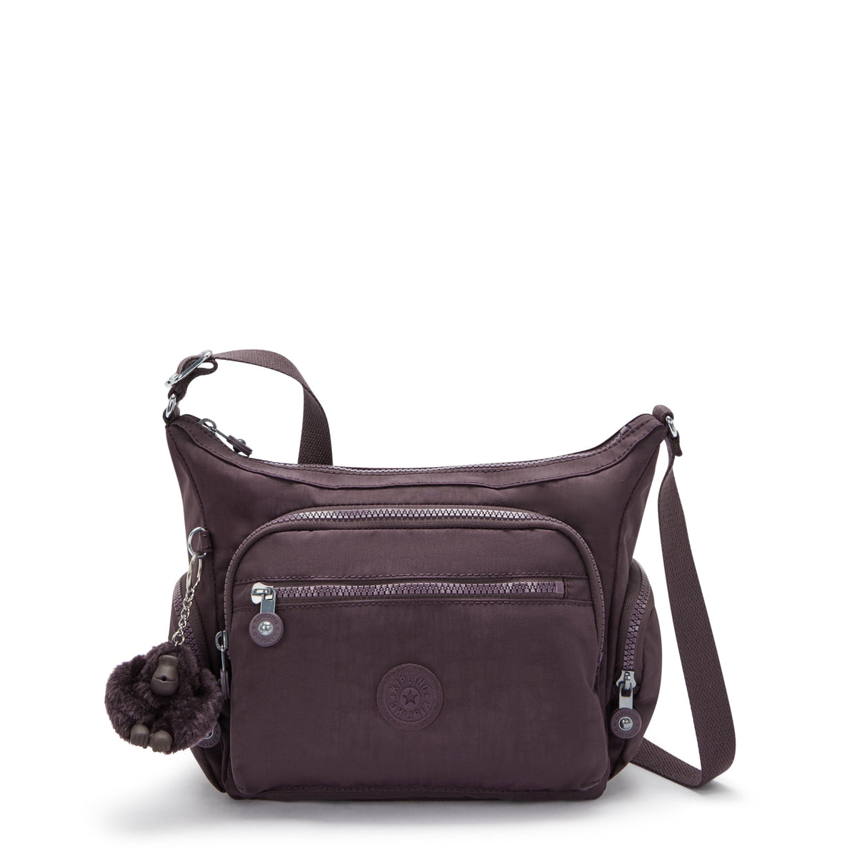 Kipling Gabbie S, Small Crossbody, 16.5 x 80 x 38 cm, Ultimate Plum (Purple)