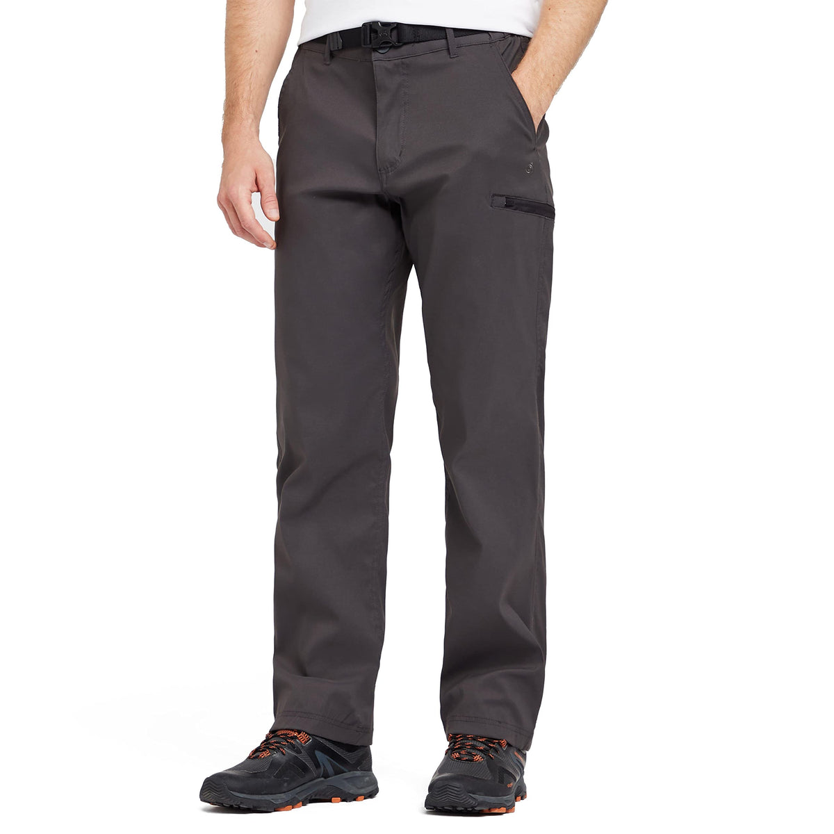 Craghoppers Mens Kiwi Pro ECO Trousers, Grey, 34W Short