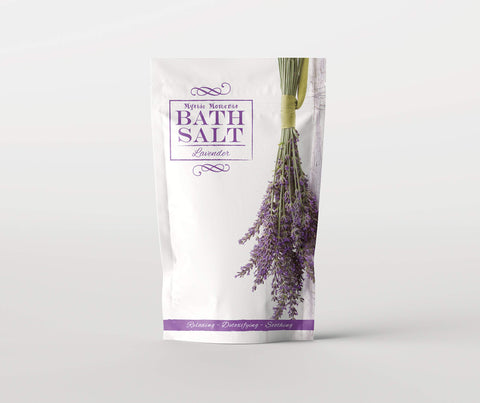 Mystic Moments Lavender Bath Salts 5Kg | Natural Bath Soak for Muscle, Perfect for Skin, Face & Body 100% Natural Vegan GMO Free