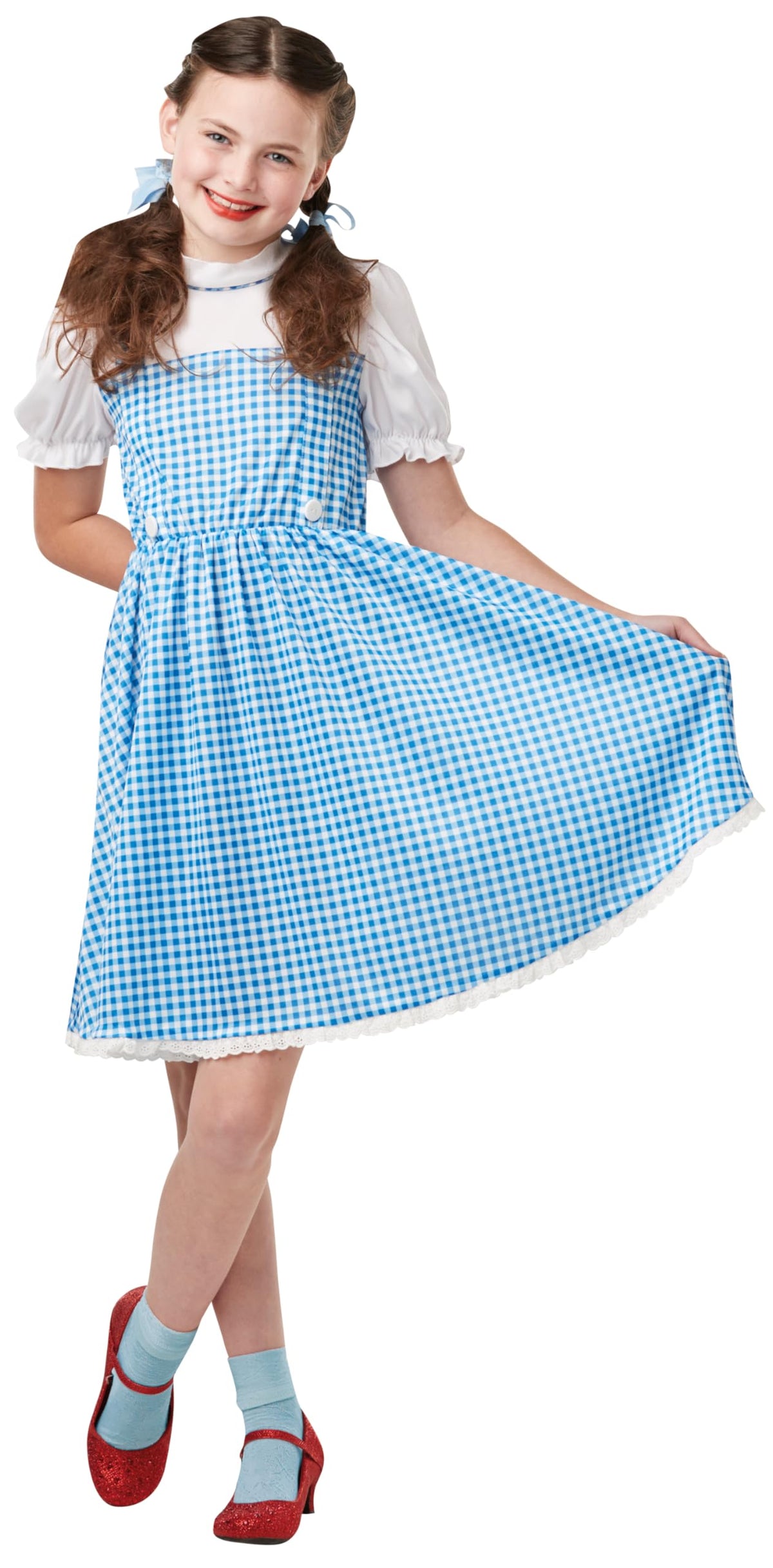 Rubies 640984M Official The Wizard of Oz Dorothy Book Week Costume, Kid's, Medium, (Age 5-6) Halloween