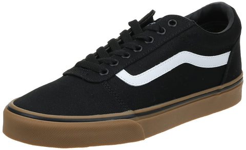 Vans Men's Mn Ward Sneaker, Black Canvas Black Gum 7hi, 9.5 UK