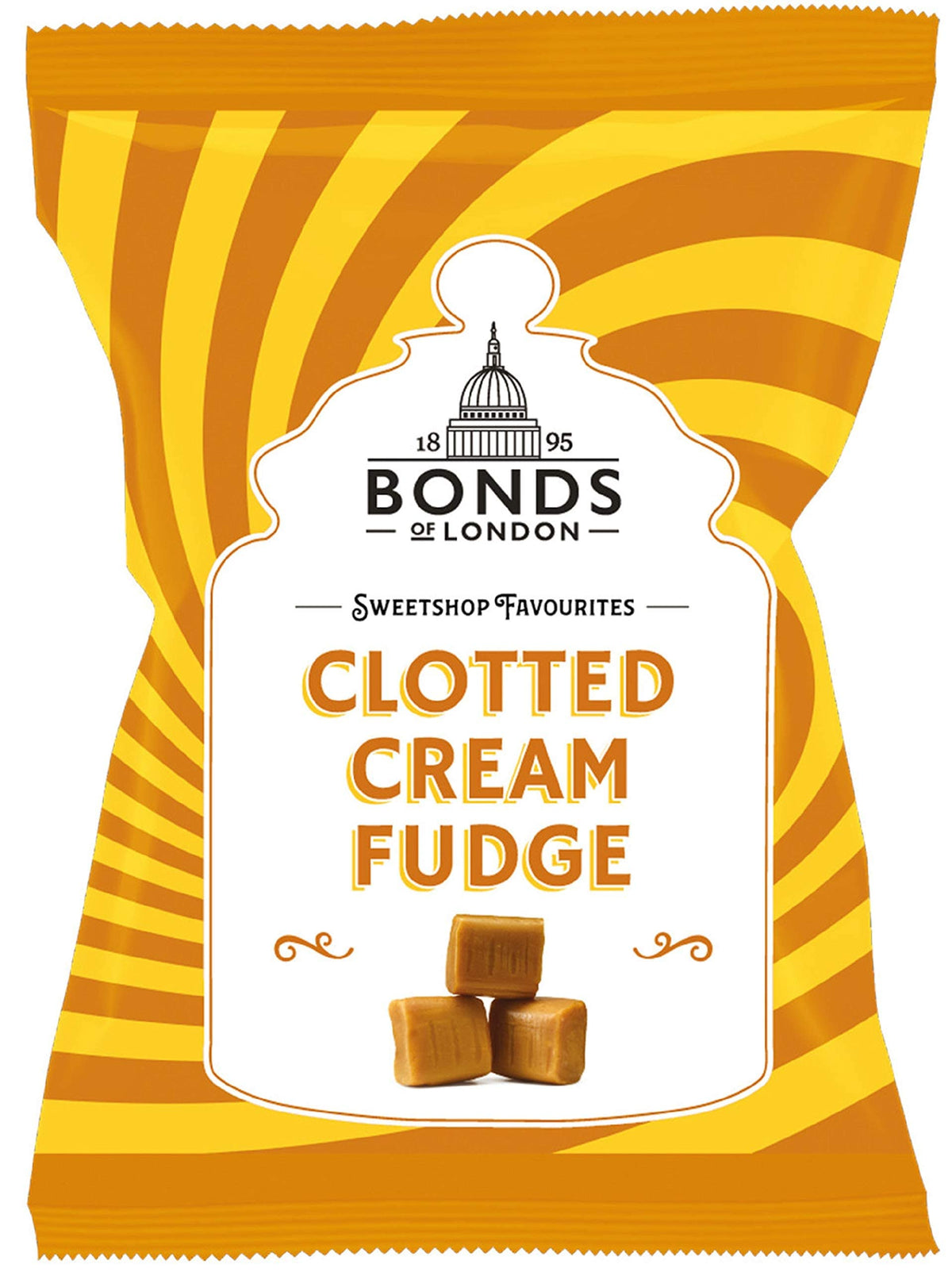 Original Bonds Of London Clotted Cream Fudge Bag Vanilla Flavored Fudge Made With Clotted Cream British Fudge Candy