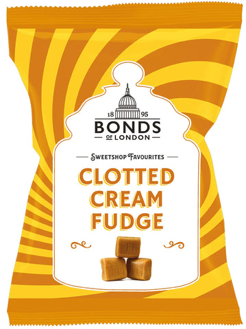 Original Bonds Of London Clotted Cream Fudge Bag Vanilla Flavored Fudge Made With Clotted Cream British Fudge Candy