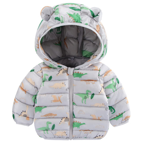 Baby Boys Winter Hoodie Jacket Infant Puffer Coat Outfits Toddler Clothes 3T 4T