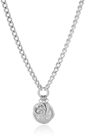 Collar GUESS UBN70046 mujer acero plateado