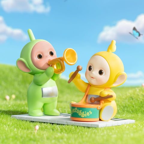 POP MART Teletubbies Companion Series Figures, Teletubbies Blind Box Figures, Random Design Action Figures Collectible Toys Home Decorations, Holiday Birthday Gifts for Girls and Boys, Single Box