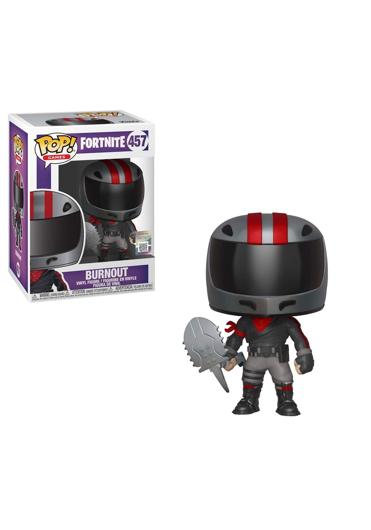 Funko Pop! Games: Fortnite - Burnout, Multicolor