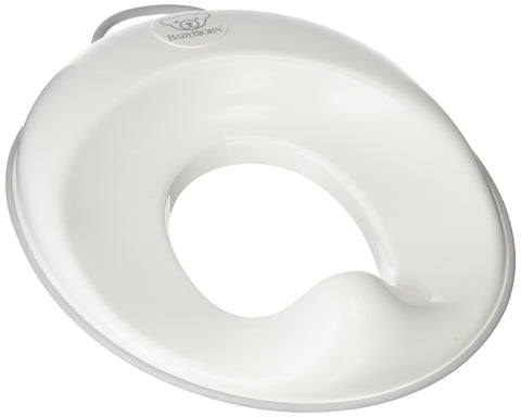 BabyBjÃ¶rn Toilet Training Seat, White/Grey