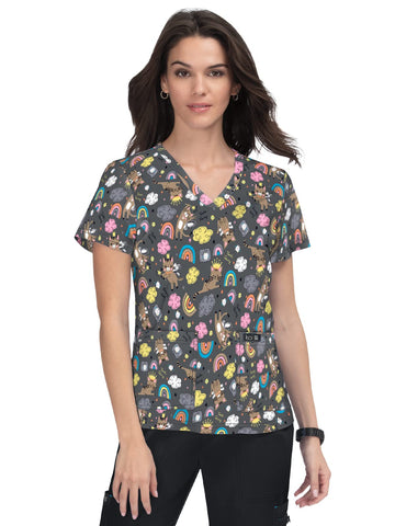 KOI Basics 384PR Women's Leslie Top Toof Fairy M