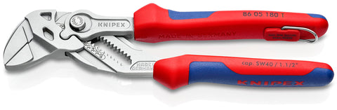 Knipex 86 05 180 T Pliers Wrenches 7,09" with tether attachment point