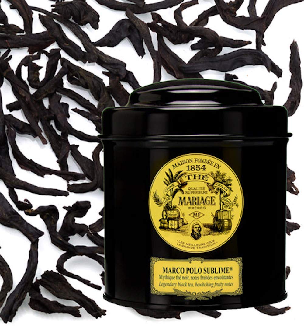 'Mariage FrÃƒÂ¨res - Marco Polo Sublime - Black Classical Sealed 3.52oz / 100gr Canister/tin