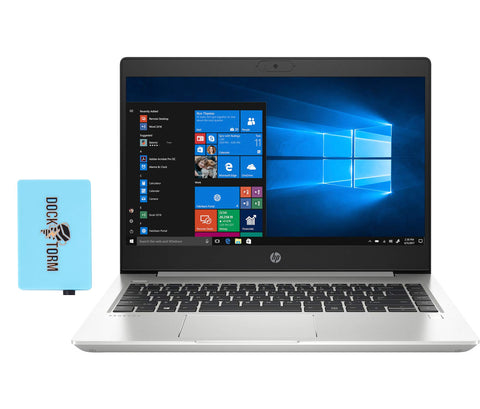 HP ProBook 440 G7 Home and Business Laptop (Intel i5-10210U 4-Core, 8GB RAM, 256GB PCIe SSD + 500GB HDD, Intel UHD 620, 14.0" HD (1366x768), WiFi, Bluetooth, Webcam, 2xUSB 3.1, Win 10 Pro) with Hub