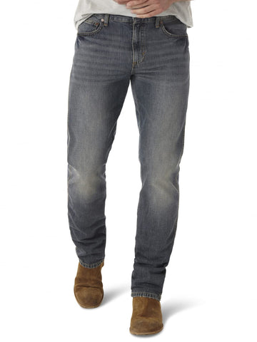 Wrangler Men's Retro Slim Fit Straight Leg Jean, Dark Knight, 29W x 30L