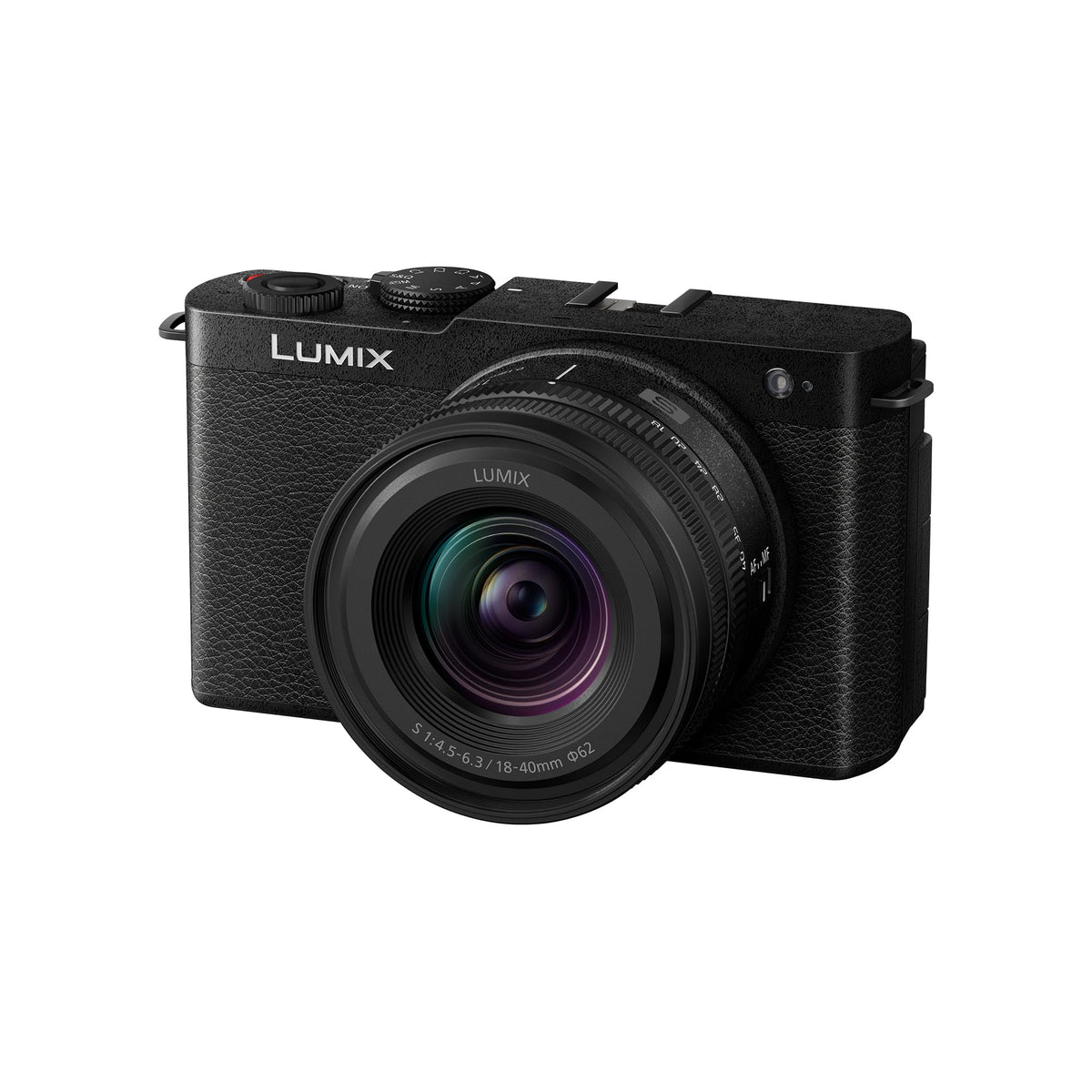 Panasonic Lumix DC-S9NE Full Frame Mirrorless S9 Open Gate Vlogging Camera in Black, 24.2MP, 6K /4K Video, 779 Point PDAF, Image Stabilisation Free-Angle Screen, 5Ghz with S-R1840E 18-40mm S lens