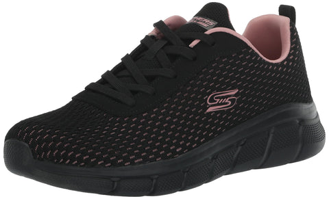 Skechers BOBS Women's Bobs B Flex-Swift Flair Sneaker, BBK, 5