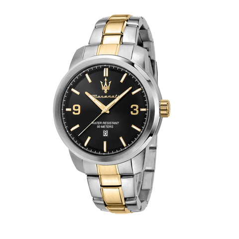 Maserati Successo Men's Watch, Time and Data, Quartz Watch - 44 mm