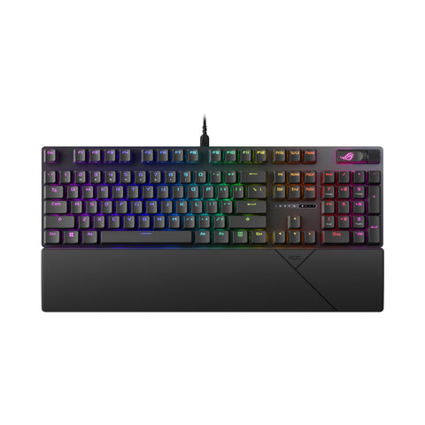 ASUS Gaming Keyboard ROG RX Optical Switch ROG Strix Scope II RX/RXRD/US/ABS Waterproof and Dustproof for Long Lasting Durability Domestic Authorized Dealer