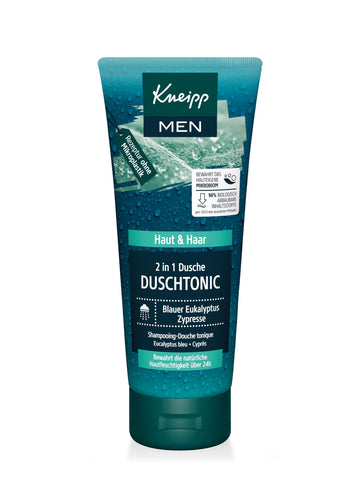 Kneipp Shower Tonic Men 2-in-1 Blue Eycalyptus & Cypress, 200 ml