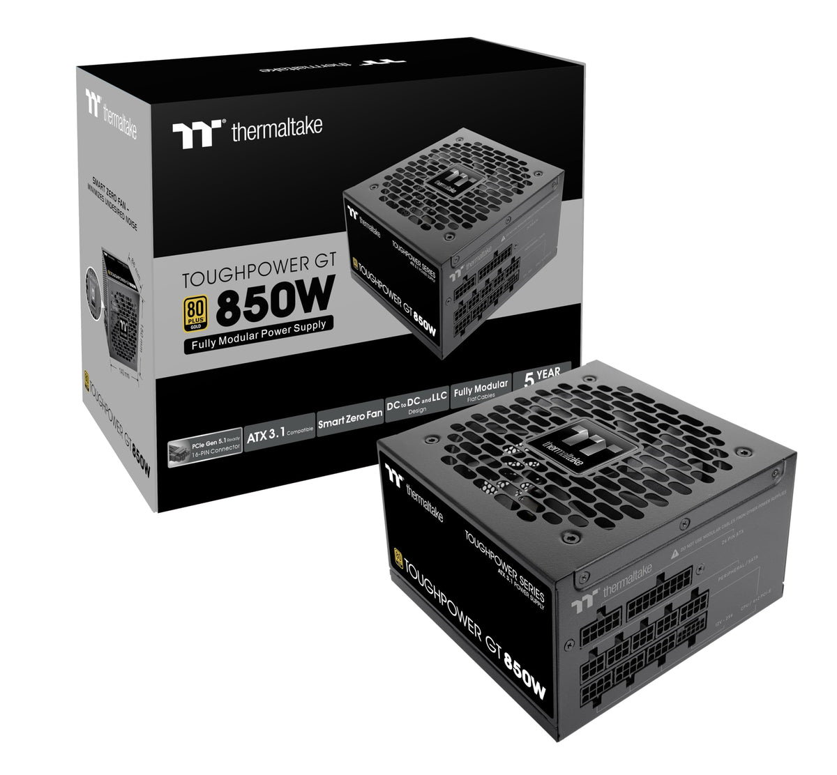 Thermaltake Toughpower GT 850W | Modular | 80Plus Gold