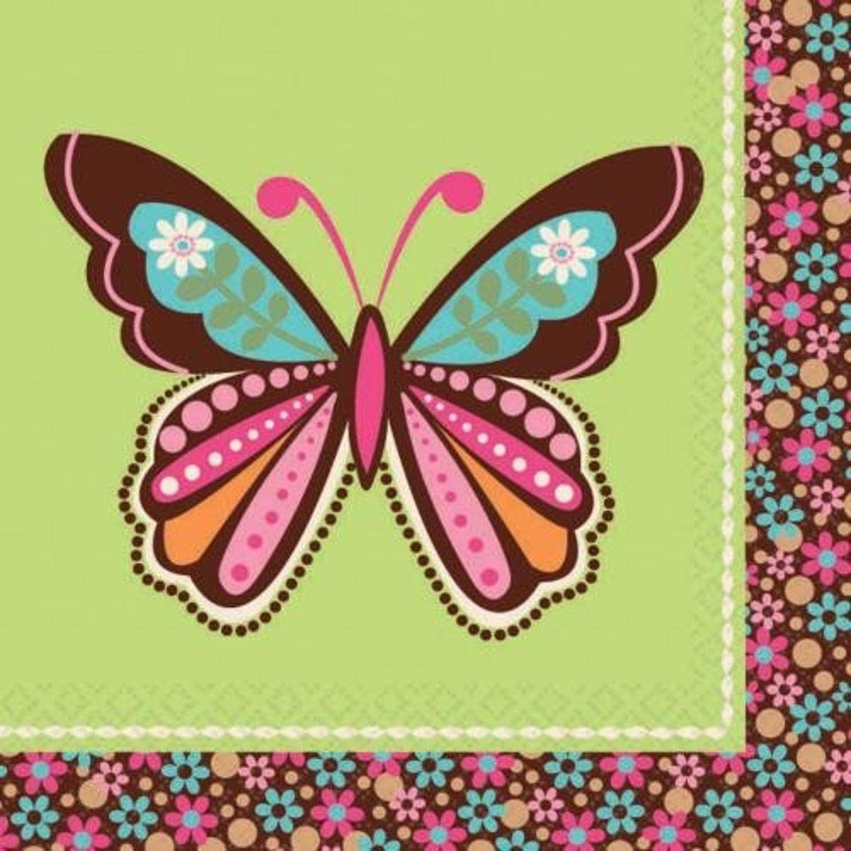 Beverage Napkins | Hippie Chick Collection | Party Accessory