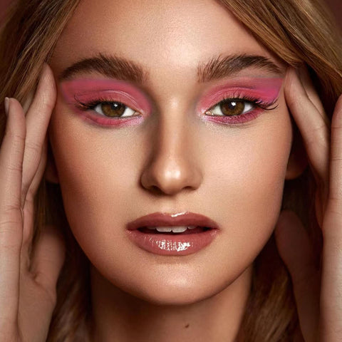 Boobeen Roll-on Shimmer Eyeshadow Powder, Glitter Eye Shadow Stick for Eye Makeup, Metallic Creamy Eye Shadow Powder for Eyes Highlighter Brightener