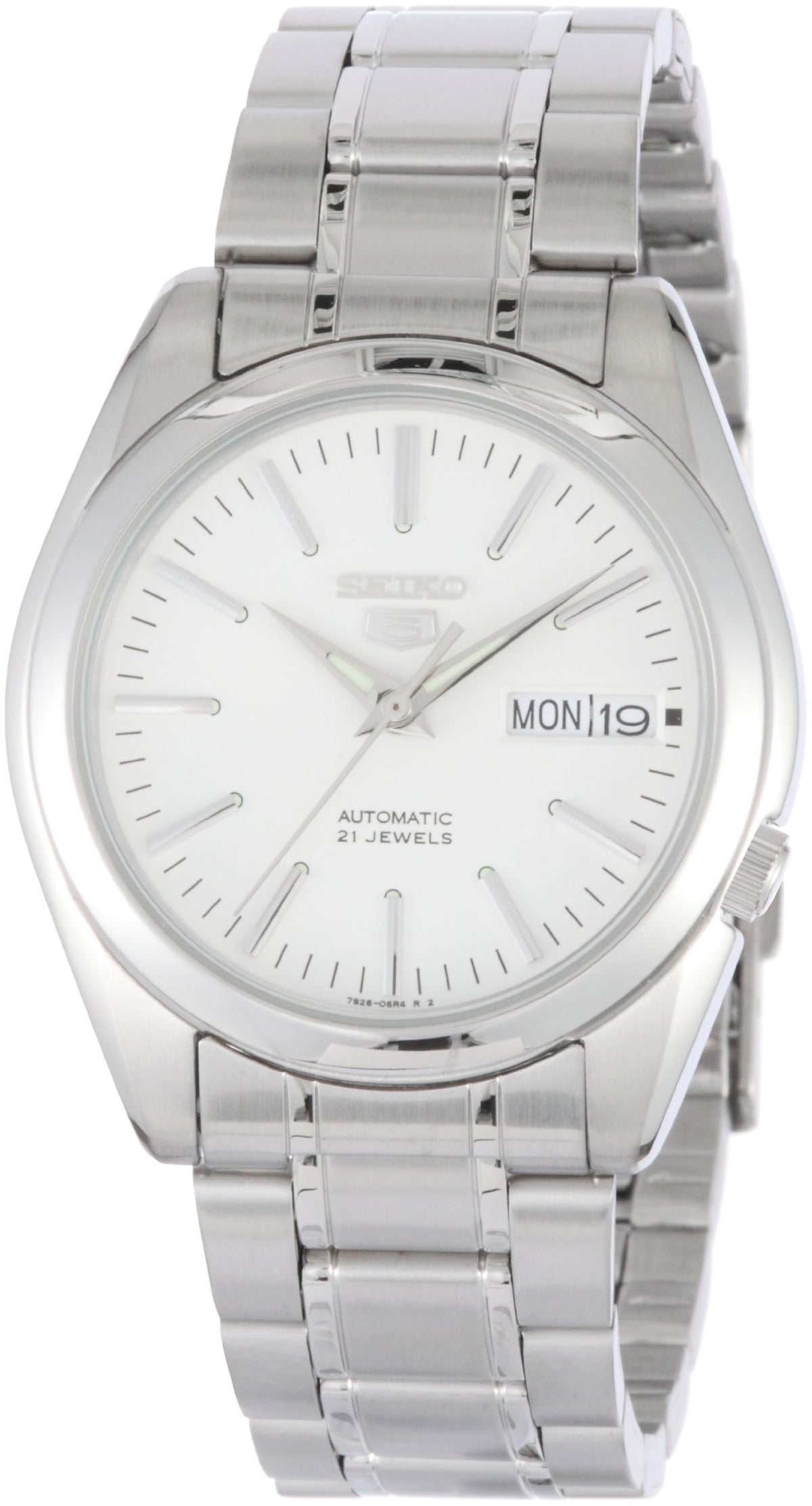 Seiko 5 Gent Watch SNKL41K1 - Stainless Steel Gents Automatic Analogue