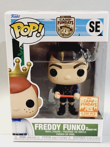 Funko Pop! Freddy as Number Five 2023 Camp Fundays Box of Fun Exclusive Pop LE4500