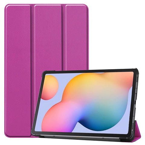 Wuzixi Case for TCL Tab 10 HD 4G 10.1 Tablet Case, Premium Leather Flap Tablet Case, Ultra-thin and lightweight, Case Cover for TCL Tab 10 HD 4G 10.1 Tablet.Purple