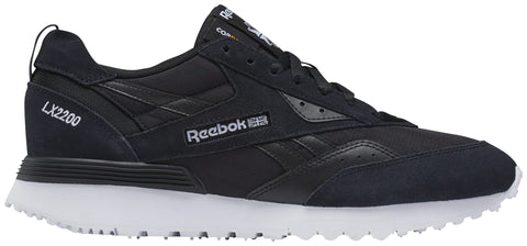 Reebok Unisex Lx2200 Sneaker, Black/White, 13 US Men