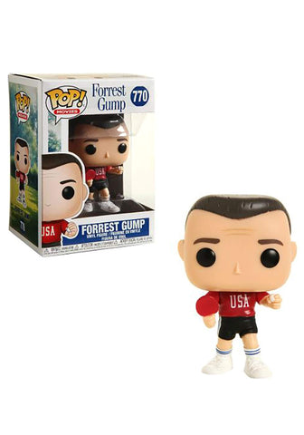 Funko Pop! Movies: Forrest Gump - Forrest in Ping Pong Outfit, Multicolor
