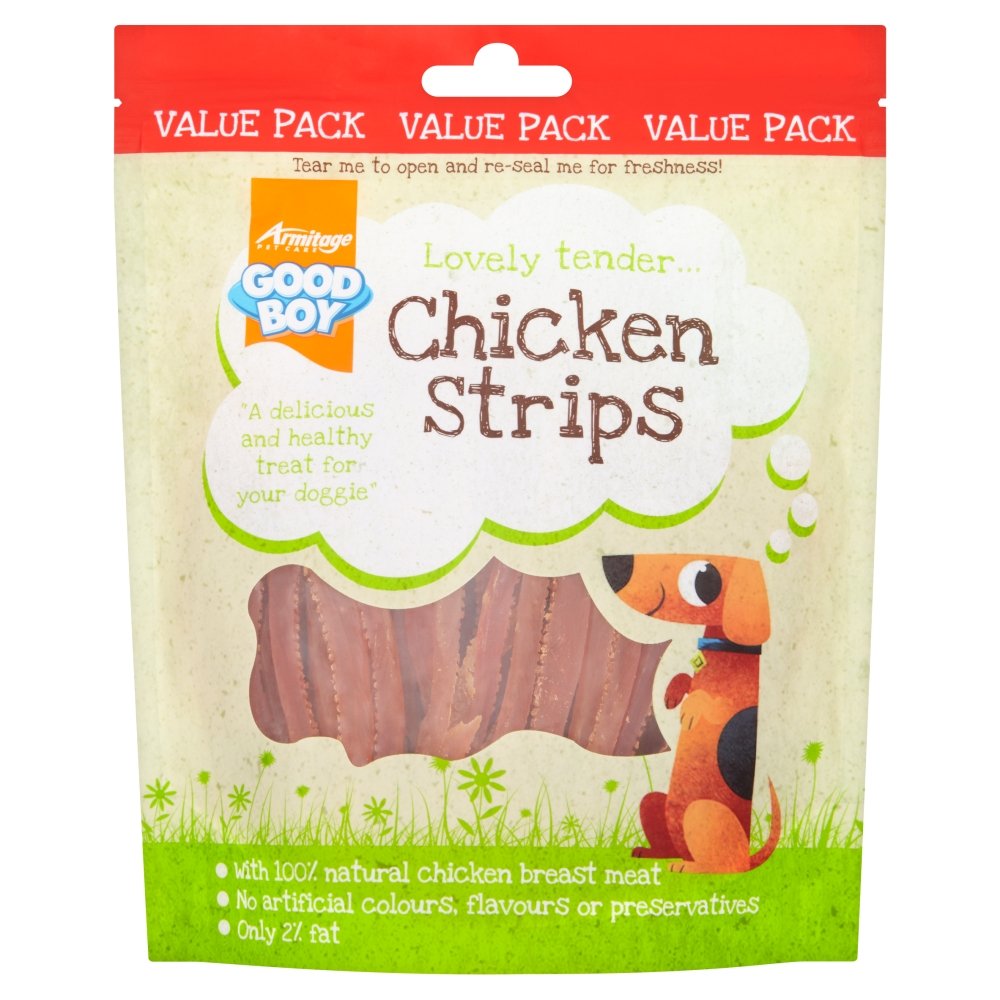 Good Boy Chicken Strips, 250g