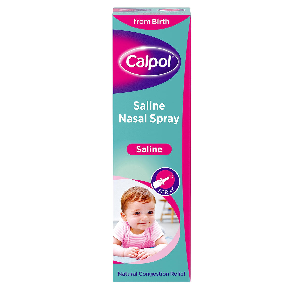 Calpol Saline congestion relief Nasal Spray, 15ml
