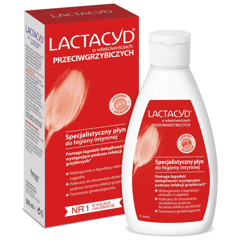 Lactacyd Antifungal Gynecological Intimate Hygiene Fluid 200ml