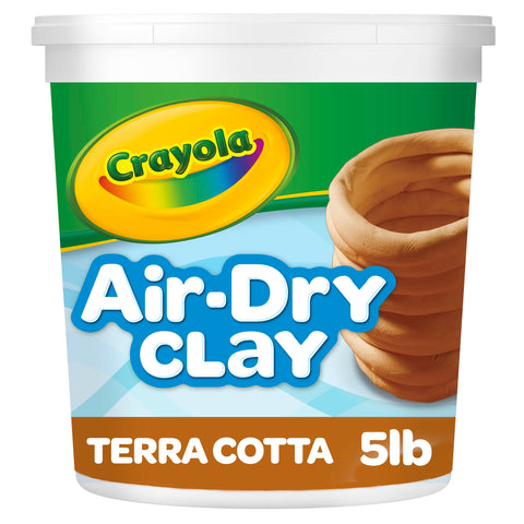 CRAYOLA Air-Dry Clay 5Lb-Terra Cotta