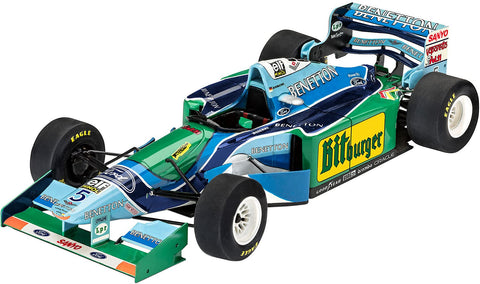Revell 05689 25th Anniversary Benetton Ford Model Kit, Blue