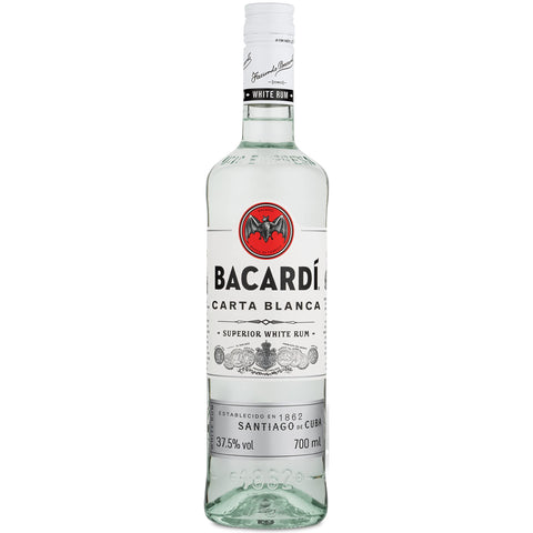 BACARDÃƒÆ’Ã†â€™Ãƒâ€ Ã¢â‚¬â„¢ÃƒÆ’Ã¢â‚¬Â ÃƒÂ¢Ã¢â€šÂ¬Ã¢â€žÂ¢ÃƒÆ’Ã†â€™ÃƒÂ¢Ã¢â€šÂ¬Ã…Â¡ÃƒÆ’Ã¢â‚¬Å¡Ãƒâ€šÃ‚Â Carta Blanca Superior White Rum, Iconic Caribbean Rum Perfect for Cocktails, 37.5% ABV, 70cl / 700ml