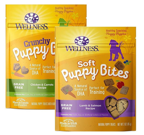 Wellness Puppy Bites Natural Grain Free Puppy Training Treats ÃƒÆ’Ã†â€™Ãƒâ€ Ã¢â‚¬â„¢ÃƒÆ’Ã¢â‚¬Å¡Ãƒâ€šÃ‚Â¢ÃƒÆ’Ã†â€™Ãƒâ€šÃ‚Â¢ÃƒÆ’Ã‚Â¢ÃƒÂ¢Ã¢â‚¬Å¡Ã‚Â¬Ãƒâ€¦Ã‚Â¡ÃƒÆ’Ã¢â‚¬Å¡Ãƒâ€šÃ‚Â¬ÃƒÆ’Ã†â€™ÃƒÂ¢Ã¢â€šÂ¬Ã…Â¡ÃƒÆ’Ã¢â‚¬Å¡Ãƒâ€šÃ‚Â¦ (Variety)