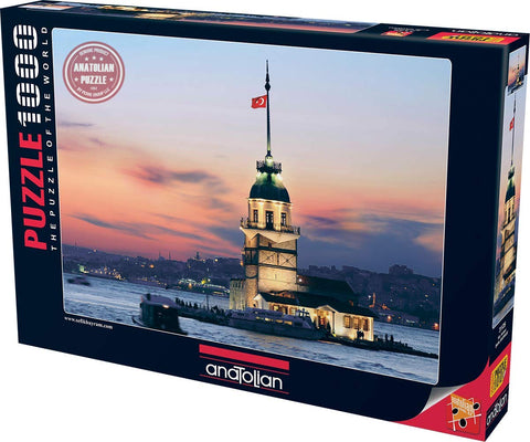 Anatolian Puzzle - Maiden's Tower, 1000 Piece Jigsaw Puzzle, multicolor (ANA3125)