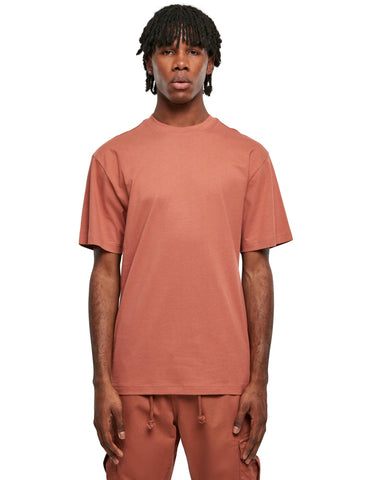 Urban Classics Men's Tall Tee T-Shirt, Terracotta, L
