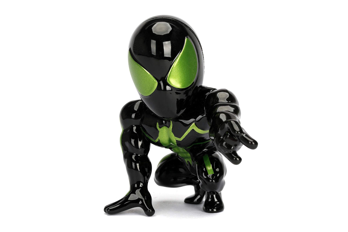 Jada Toys Marvel Stealth Spider-Man diecast Collectible Figure(M537) Black and Green
