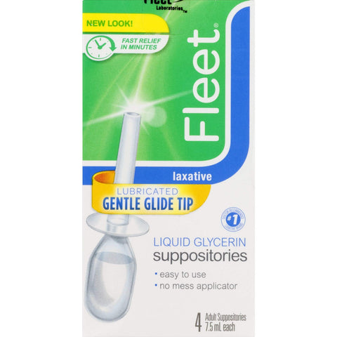 Fleet Liquid Glycerin Suppositories 4 Each